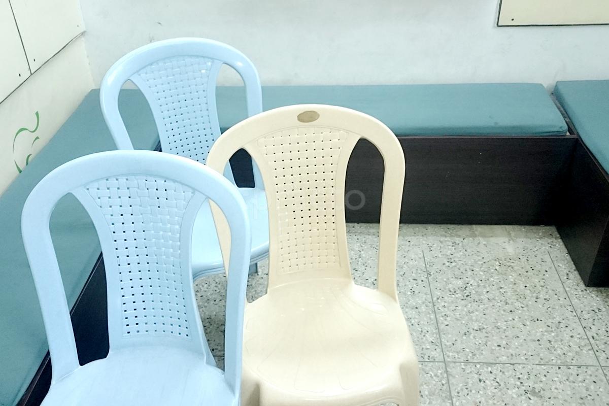 Waiting Area at Dr. Apurba Ghosh's Clinic Santoshpur Avenue Kolkata