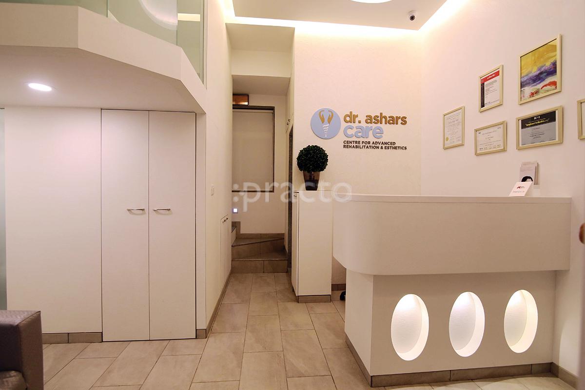 Reception at Dr Ashars Dental Care Borivali West Mumbai