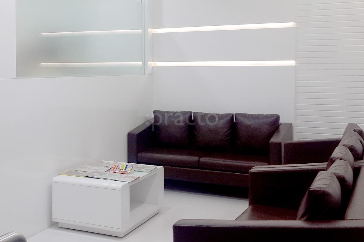 Waiting Area at Teeth & Braces Clinic Vijay Nagar Indore
