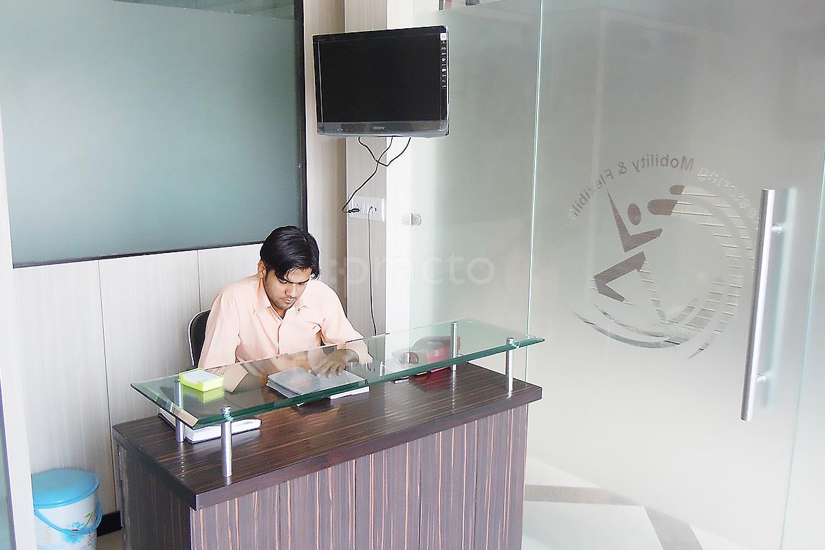 Reception at Ortho Speciality Clinic Rohini Delhi