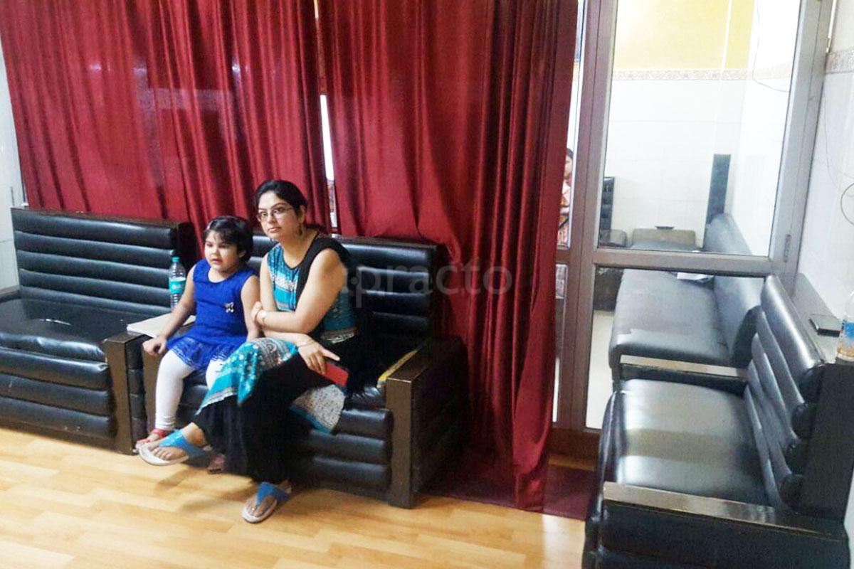 Waiting Area at Dr. Awasthi's Homoeopathy Laxmi Nagar Delhi