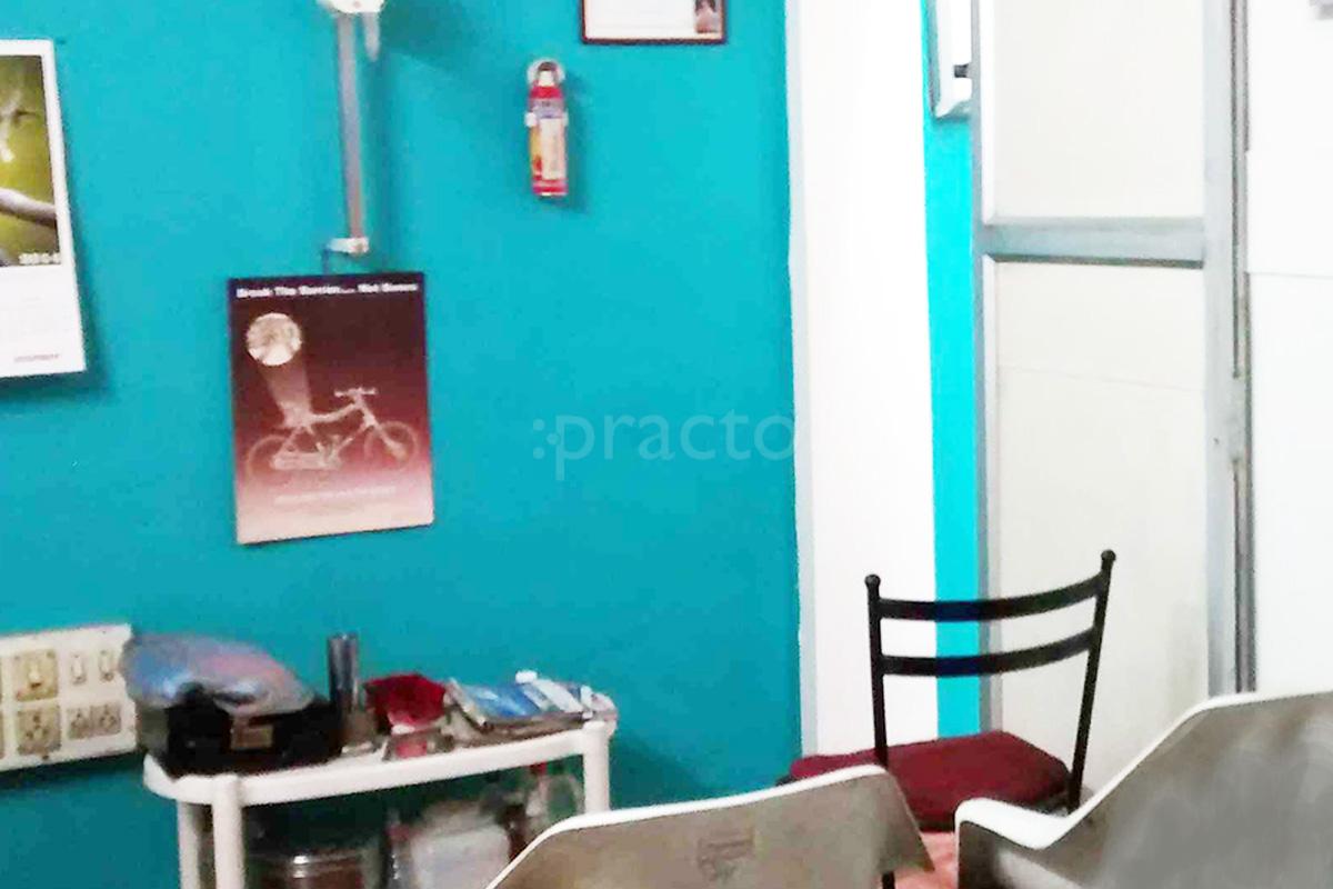Reception at Dr. Balu Orthopaedic Clinic Mahalakshmi Layout Bangalore