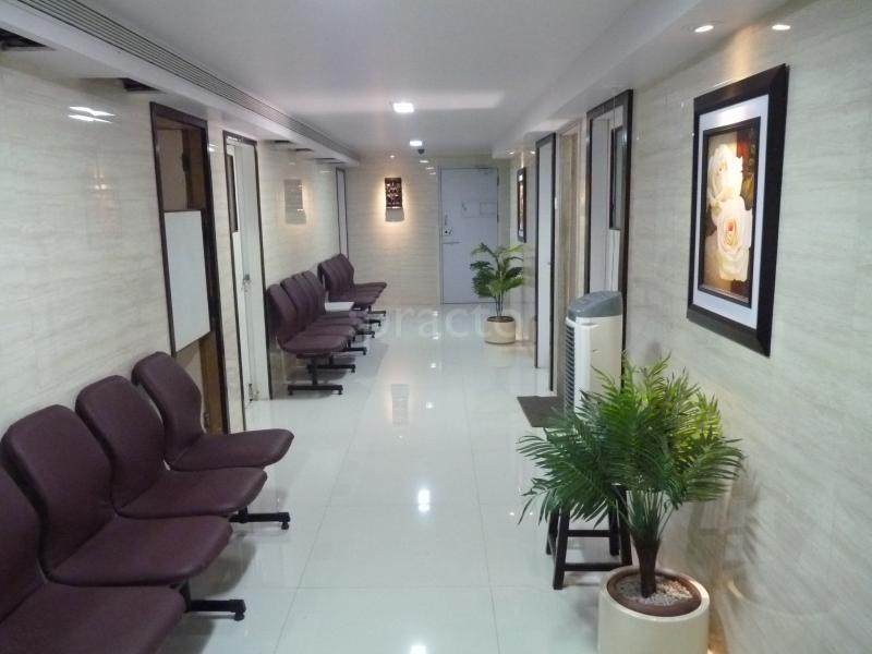 Waiting Area at Dr. Bhatt`s Hospital Goregaon West Mumbai