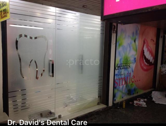 Entrance at Dr. David's Dental Care Purasawakkam Chennai