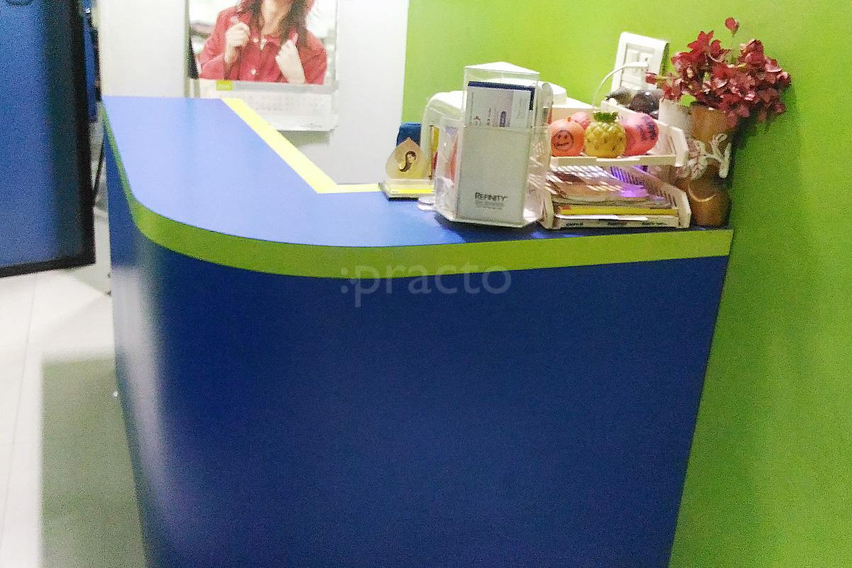 Reception at Dr Dipas Beauty & Health Clinic Powai Mumbai