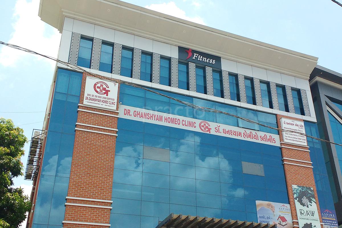 Entrance at Dr. Ghanshyam Homeo Clinic Nizampura Vadodara