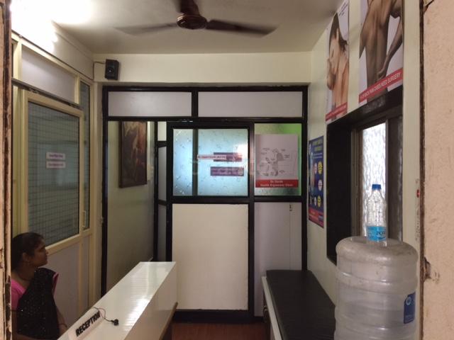 Waiting Area at Dr. Gorde Spine Physiotherapy Clinic Chakan Pune