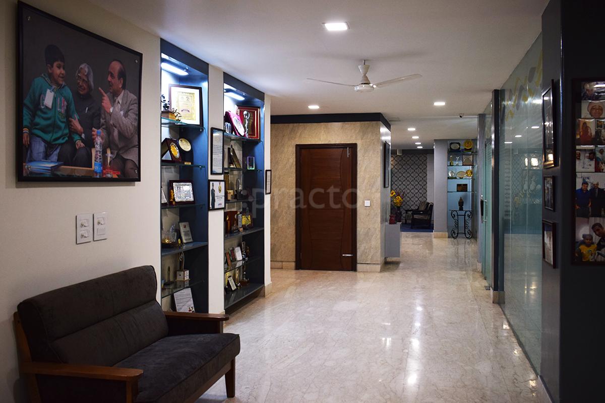 Waiting Area at Dr. Hans' Centre for ENT Anand Lok Delhi