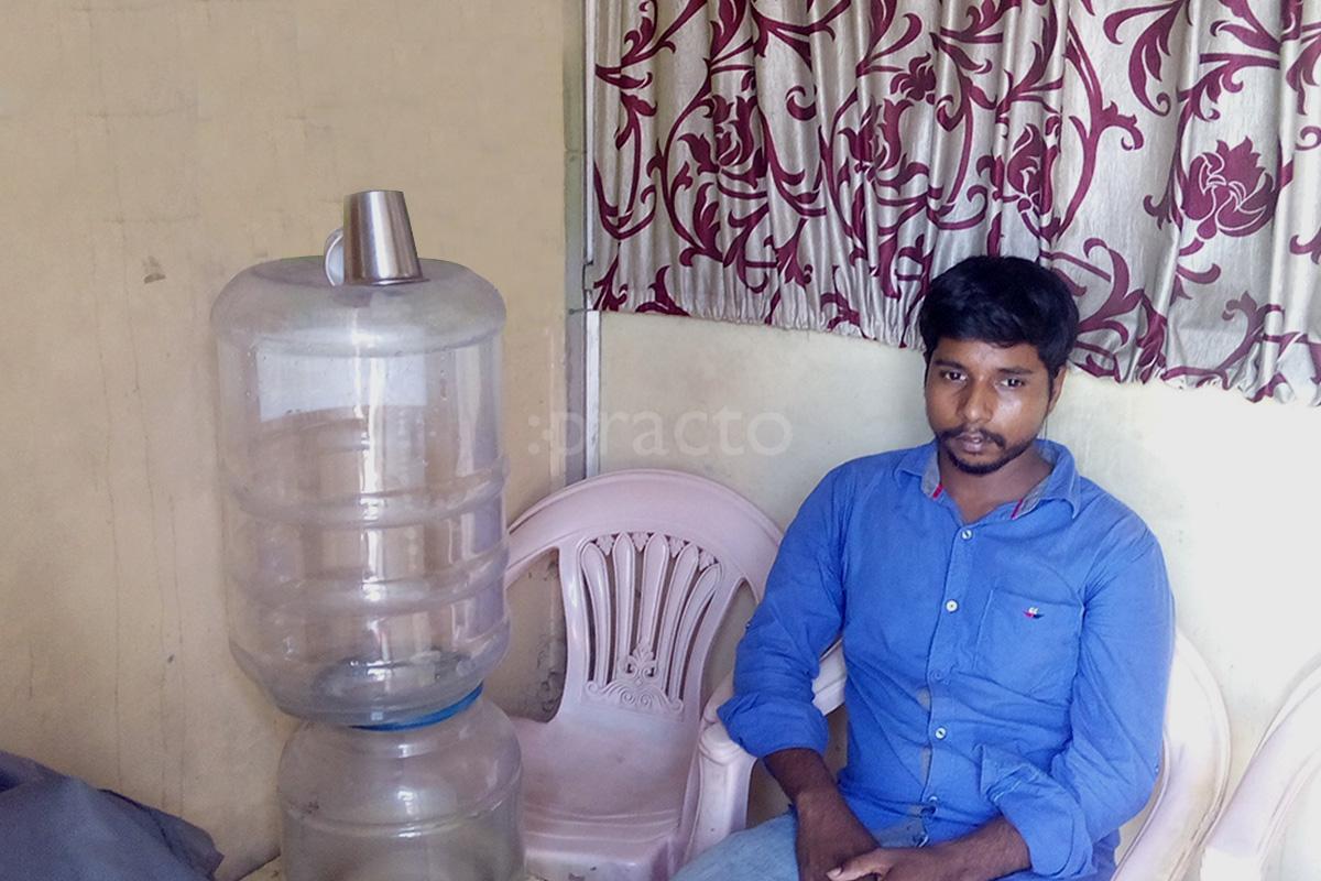 Waiting Area at Dr.K.R.Chellapandiyan Clinic Purasawakkam Chennai