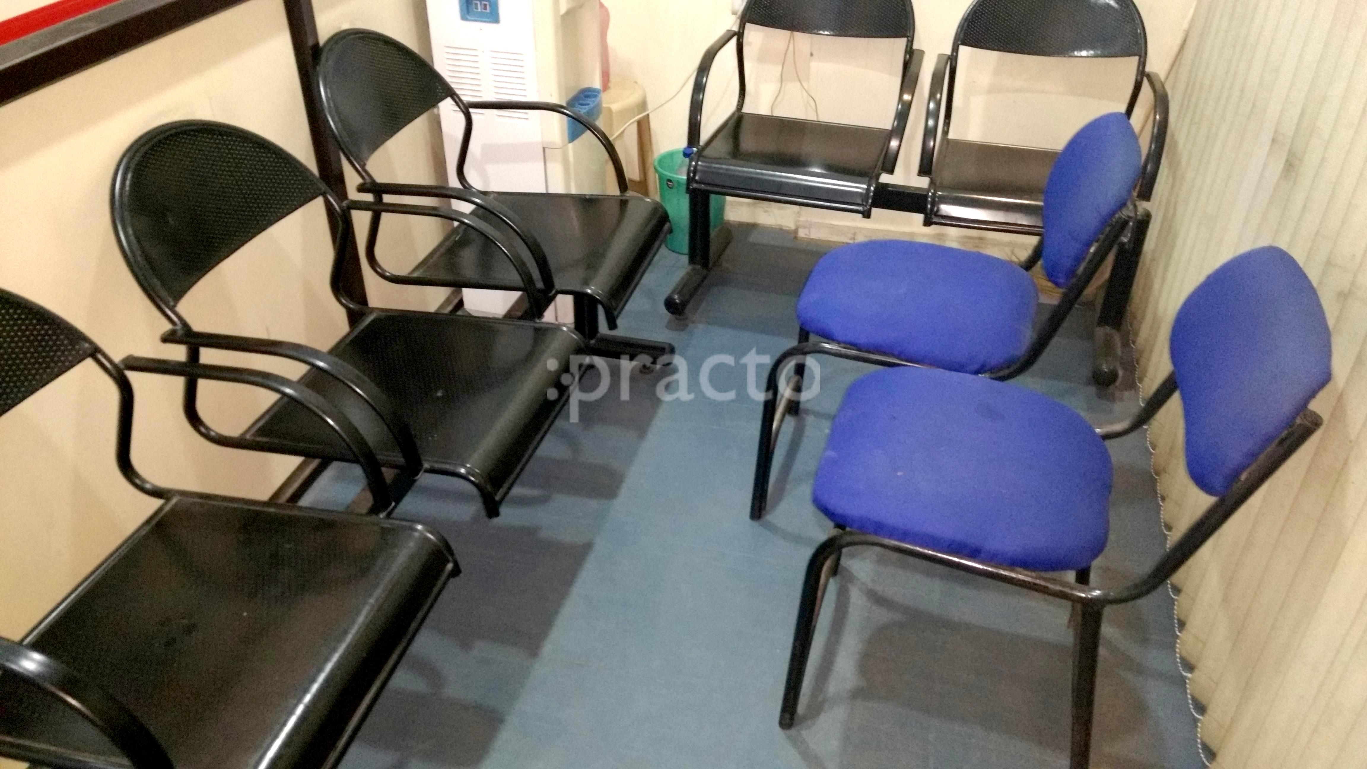 Waiting Area at Dr. Kavitha's Dental Clinic Balkampet Hyderabad