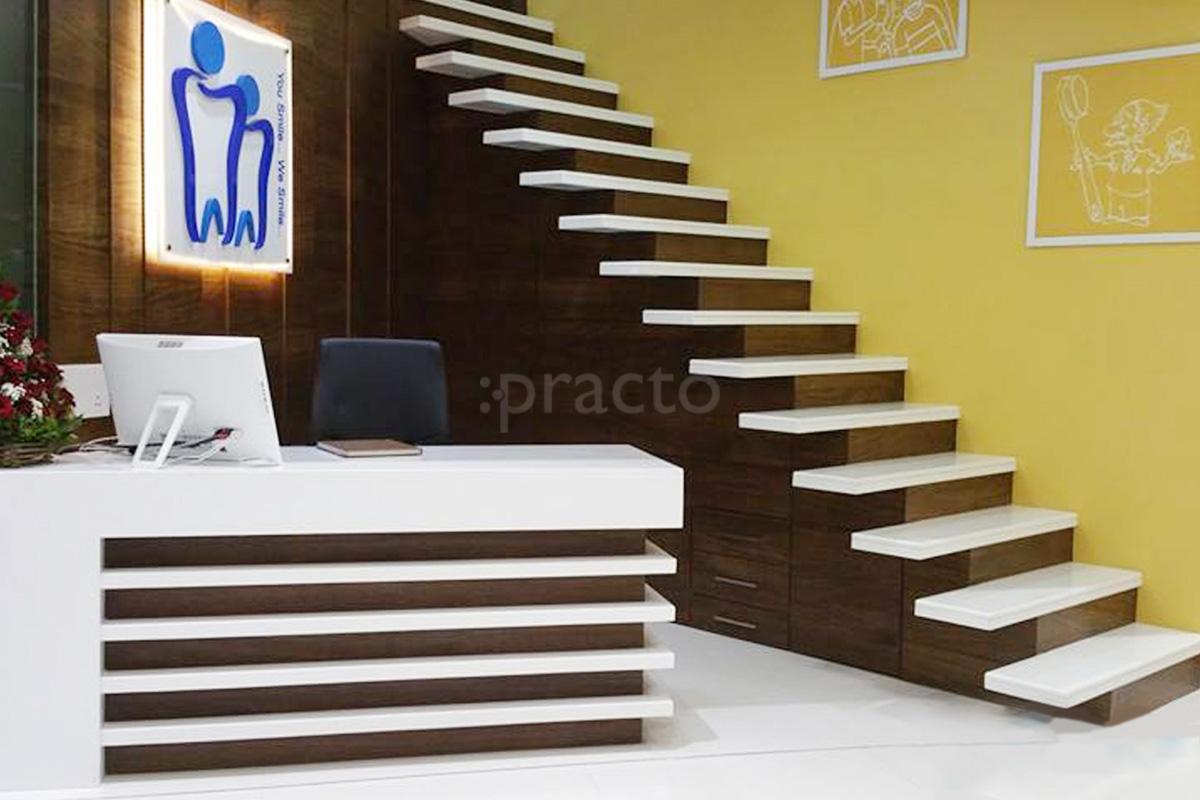 Reception at Dr. Kukreja's Premium Dental Clinic Wakad Pune