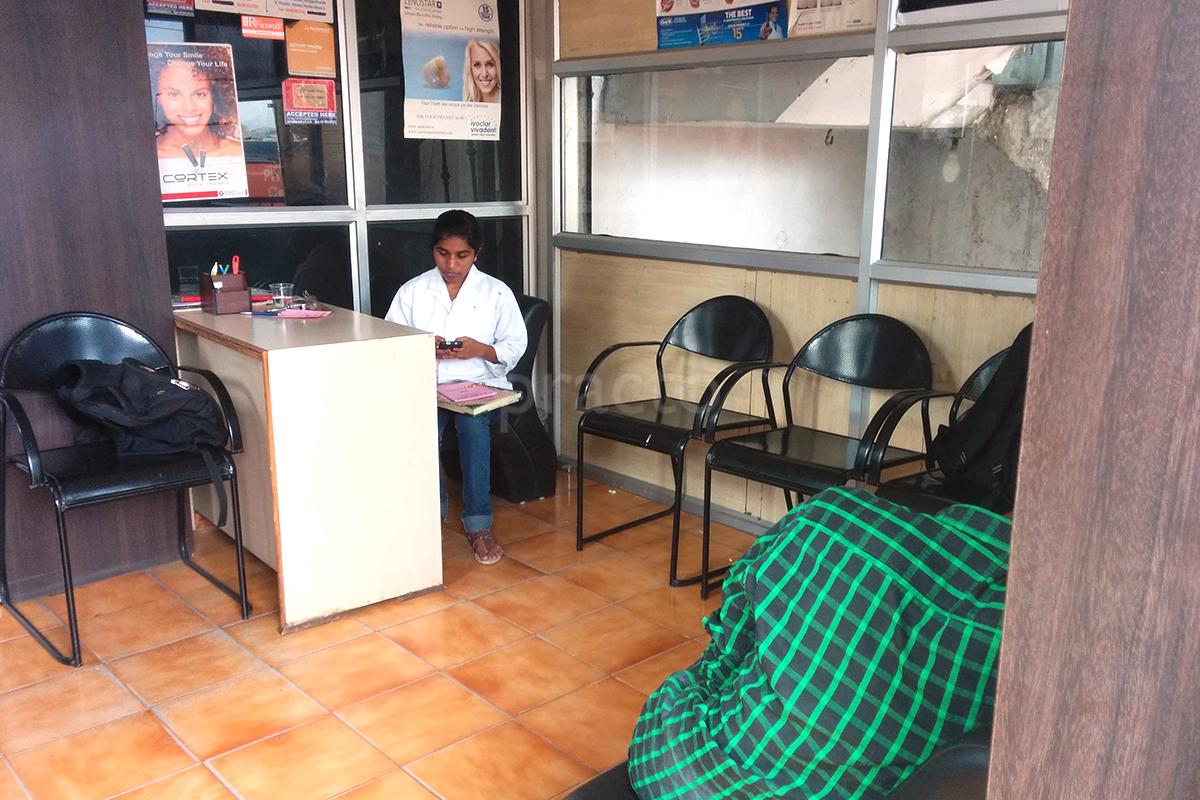 Reception at Dr Malik Dental Cosmetic & Surgery Centre Secunderabad Hyderabad