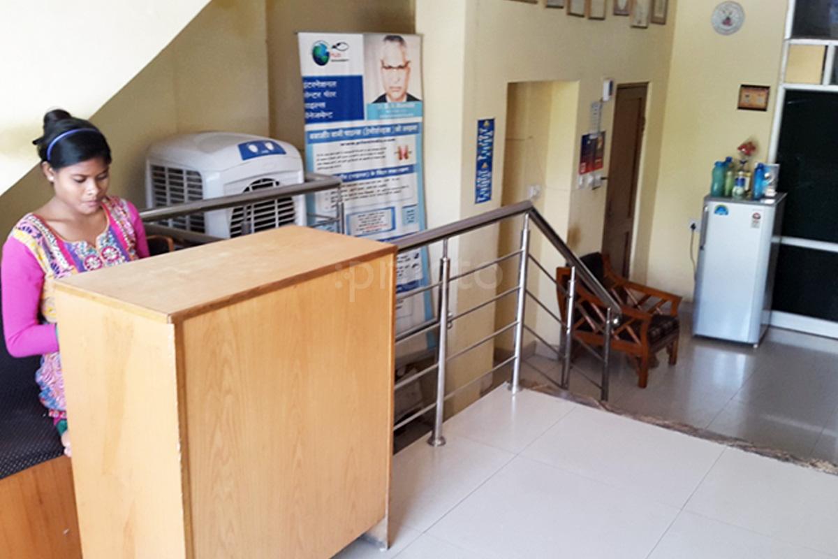 Reception at Dr. Mamodia's Proctology & IRC Centre Raja Park Colony Jaipur