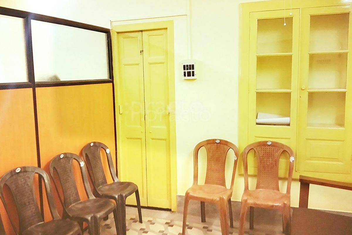 Waiting Area at Dr. Mitra's Chamber Lake Gardens Kolkata