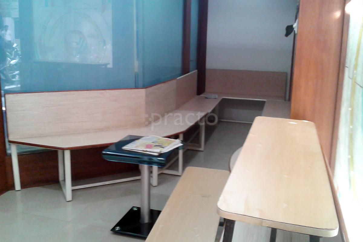 Waiting Area at Dr. Navneet Jain's Clinic Rajwada Indore
