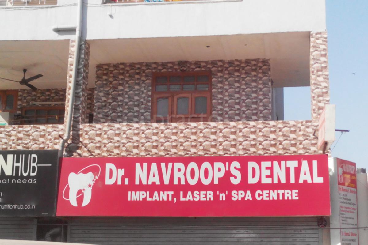 Entrance at Dr. Navroop's Dental & Implant Centre Ashok Vihar Delhi