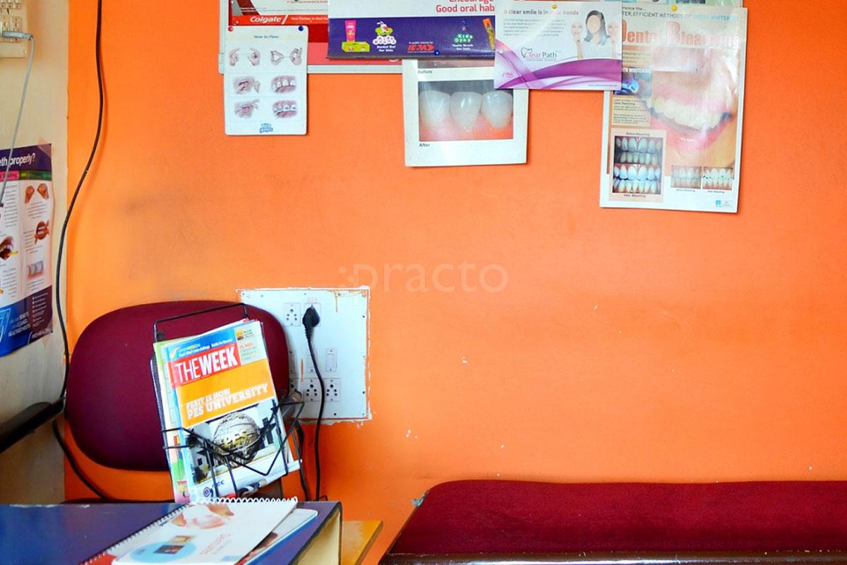 Reception at Dr. Nimmi's Multi Speciality Dental Clinic Vidyaranyapura Bangalore