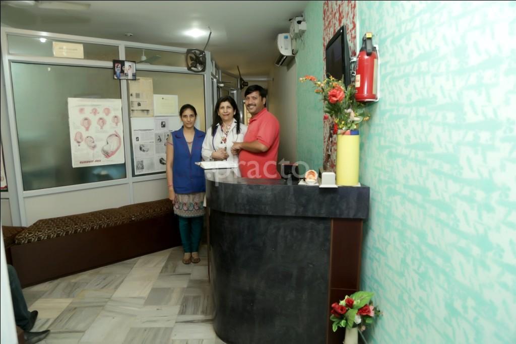 Waiting Area at Dr. Nirja Chawla Gynae Endoscopy Centre Sector 44 Chandigarh