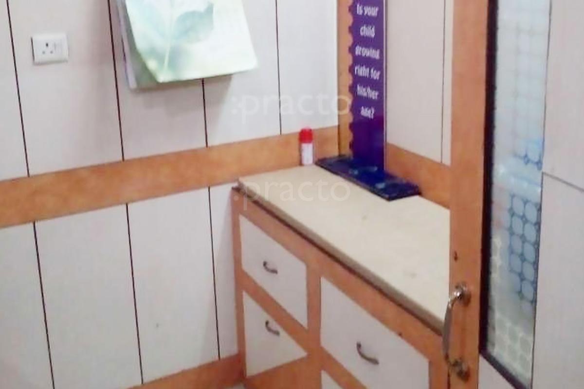 Waiting Area at Dr. P. Saxena Child Care Clinic Indirapuram Ghaziabad