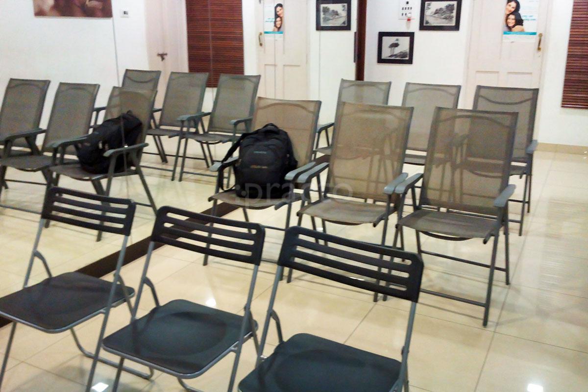 Waiting Area at Dr P.V. Anuradha's Clinic Choolaimedu Chennai