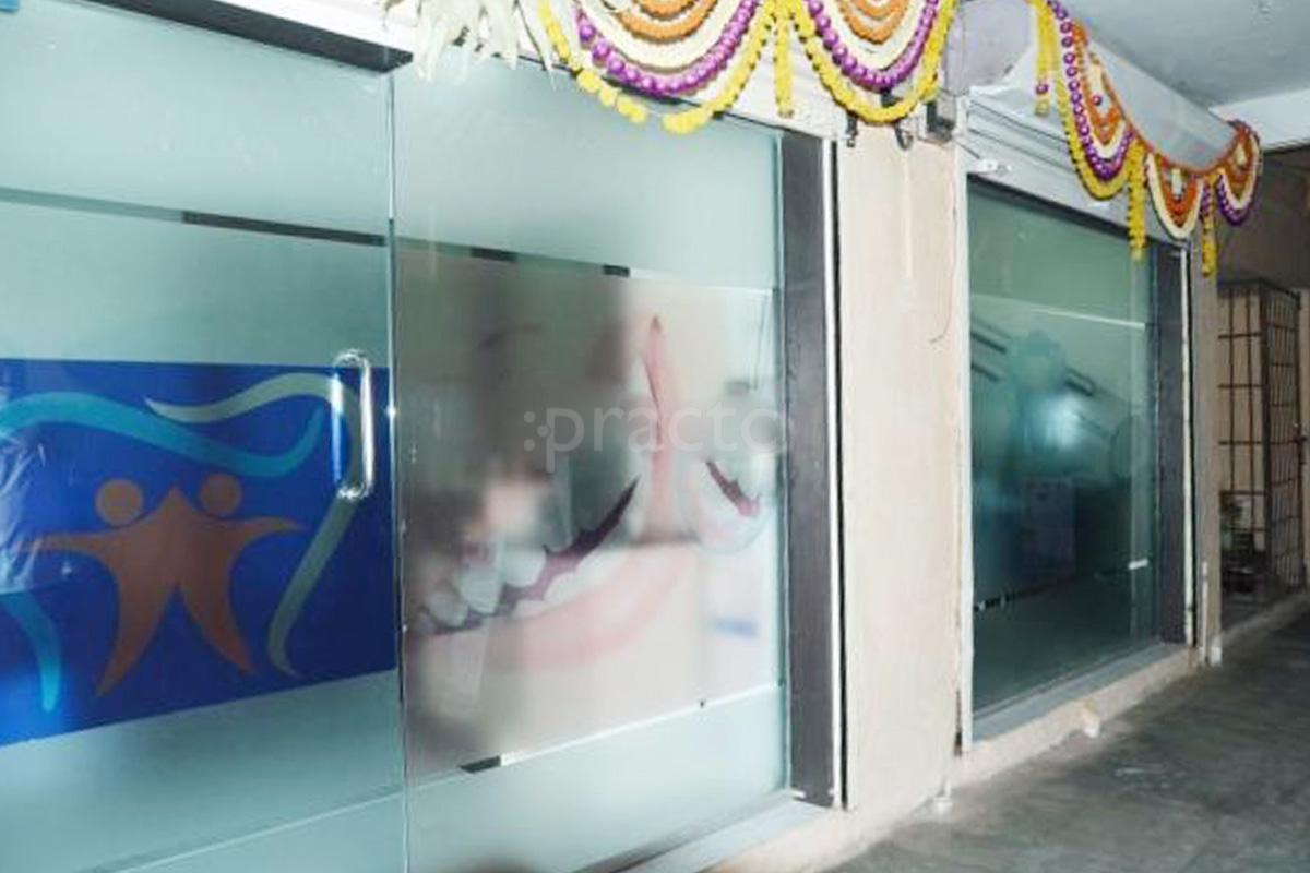 Entrance at Dr. Pakhare's Dental Clinic Wagholi Pune