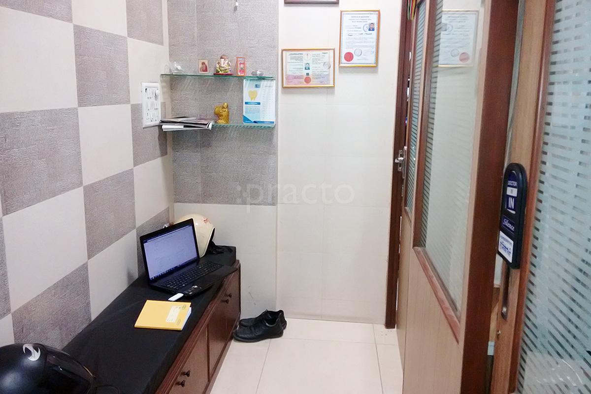 Waiting Area at Dr. Parth Magia's Dental Care Clinic Kandivali East Mumbai