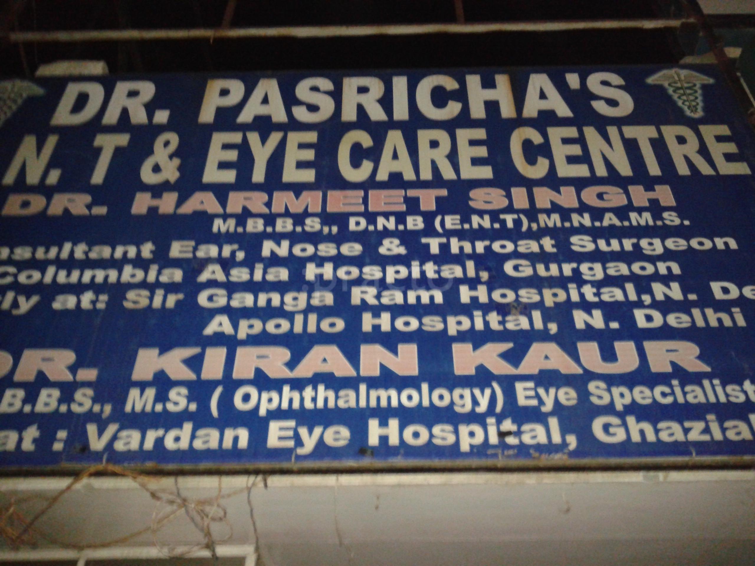 OPD/Ward at Dr. Pasricha's E.N.T. & Eye Care Centre Gurgaon Sector 11 Gurgaon