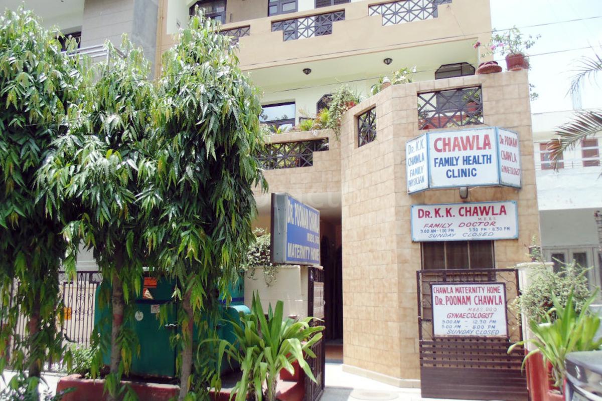 Entrance at Dr Poonam Chawla Maternity Home Vikas Puri Delhi