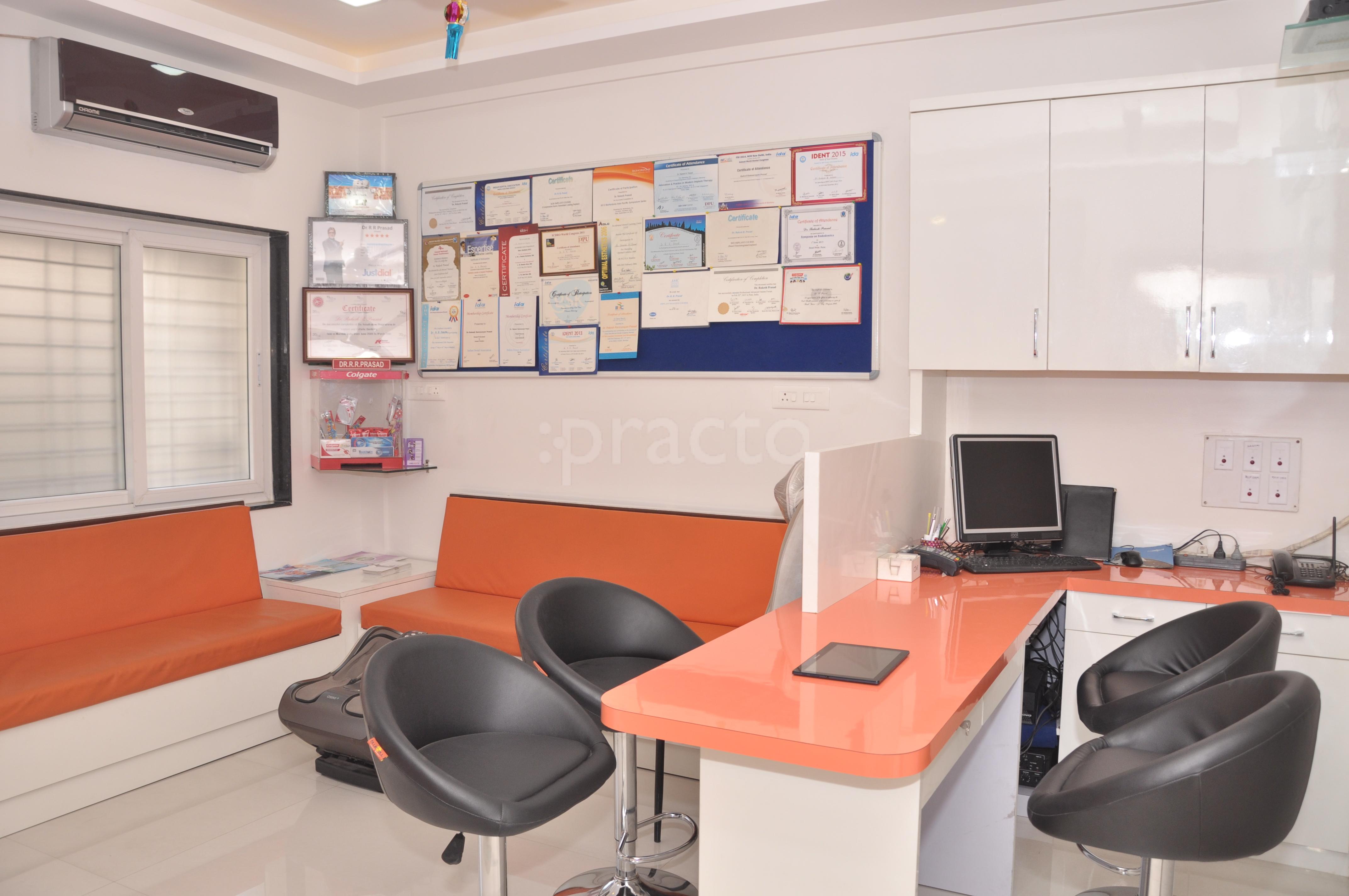 Reception Area at Dr.R.R.Prasad Dental Clinic Pimpri-Chinchwad Pune