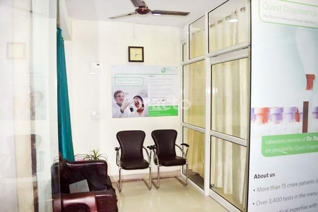 Waiting Area at Dr Ravi Bhushan's Cardiology Clinic Vasundhara Ghaziabad