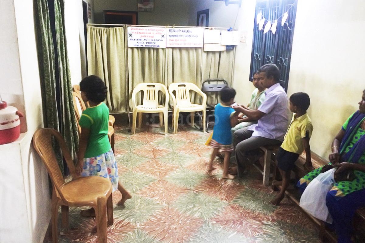 Waiting Area at Dr. Ravichandran Eye Clinic Chromepet Chennai