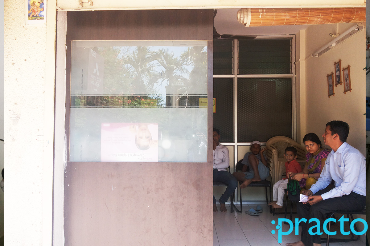 Entrance at Dr.Ritu Choubey Clinic Wadgaon Sheri Pune