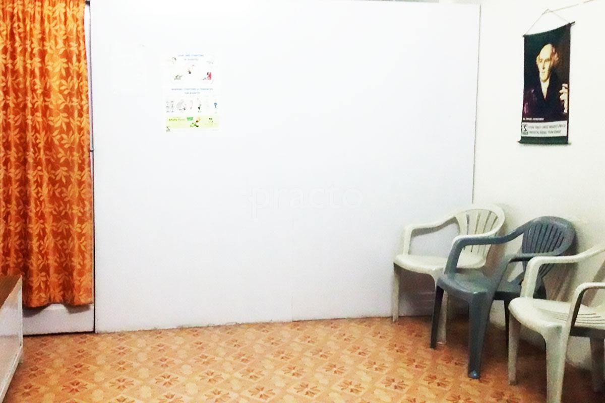 Waiting Area at Dr Rosa's Homeopathic Clinic Viman Nagar Pune