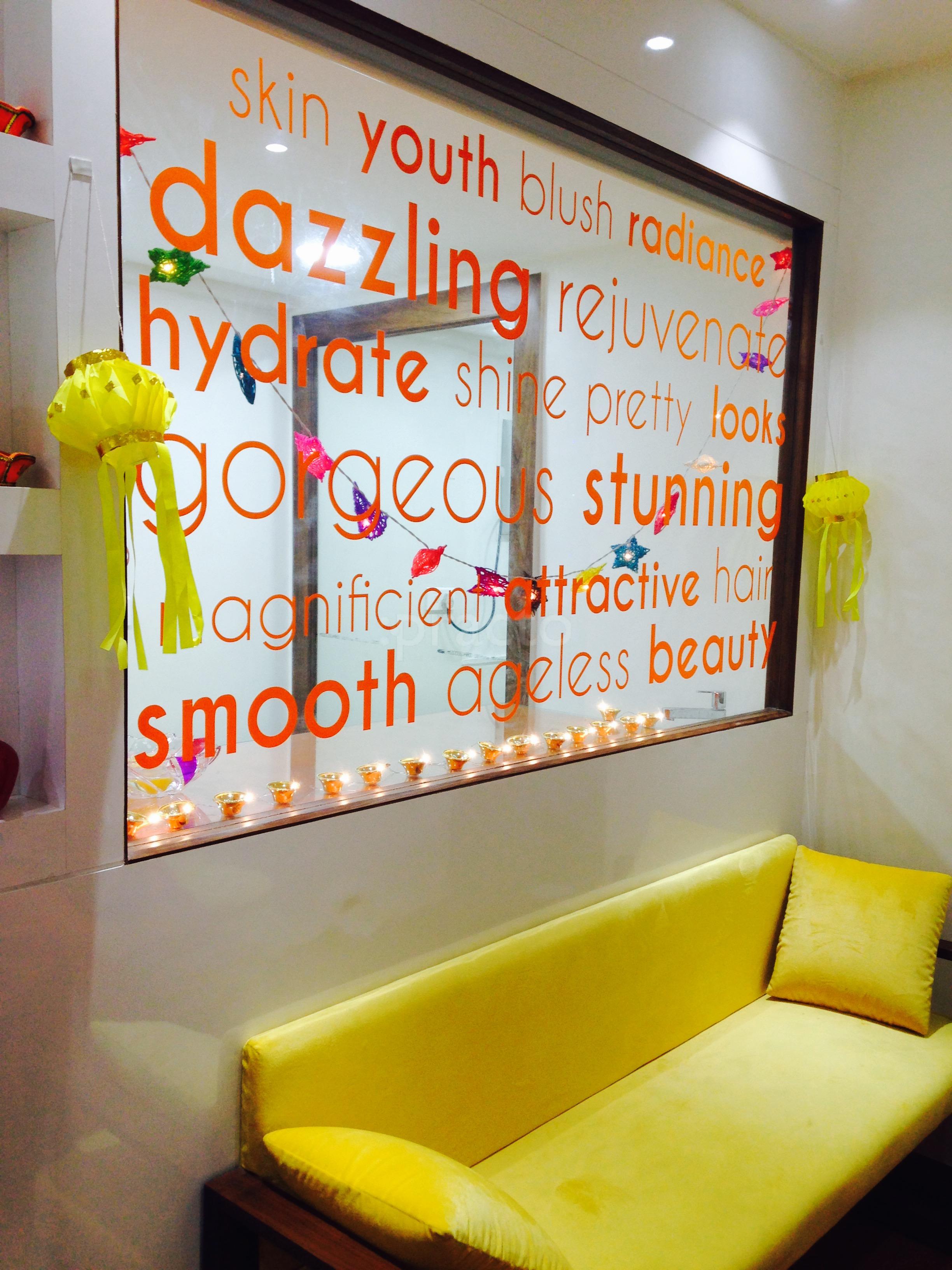 Reception Area at Dr Rucha's ZENE Skin Hair Laser Clinic Mahim Mumbai