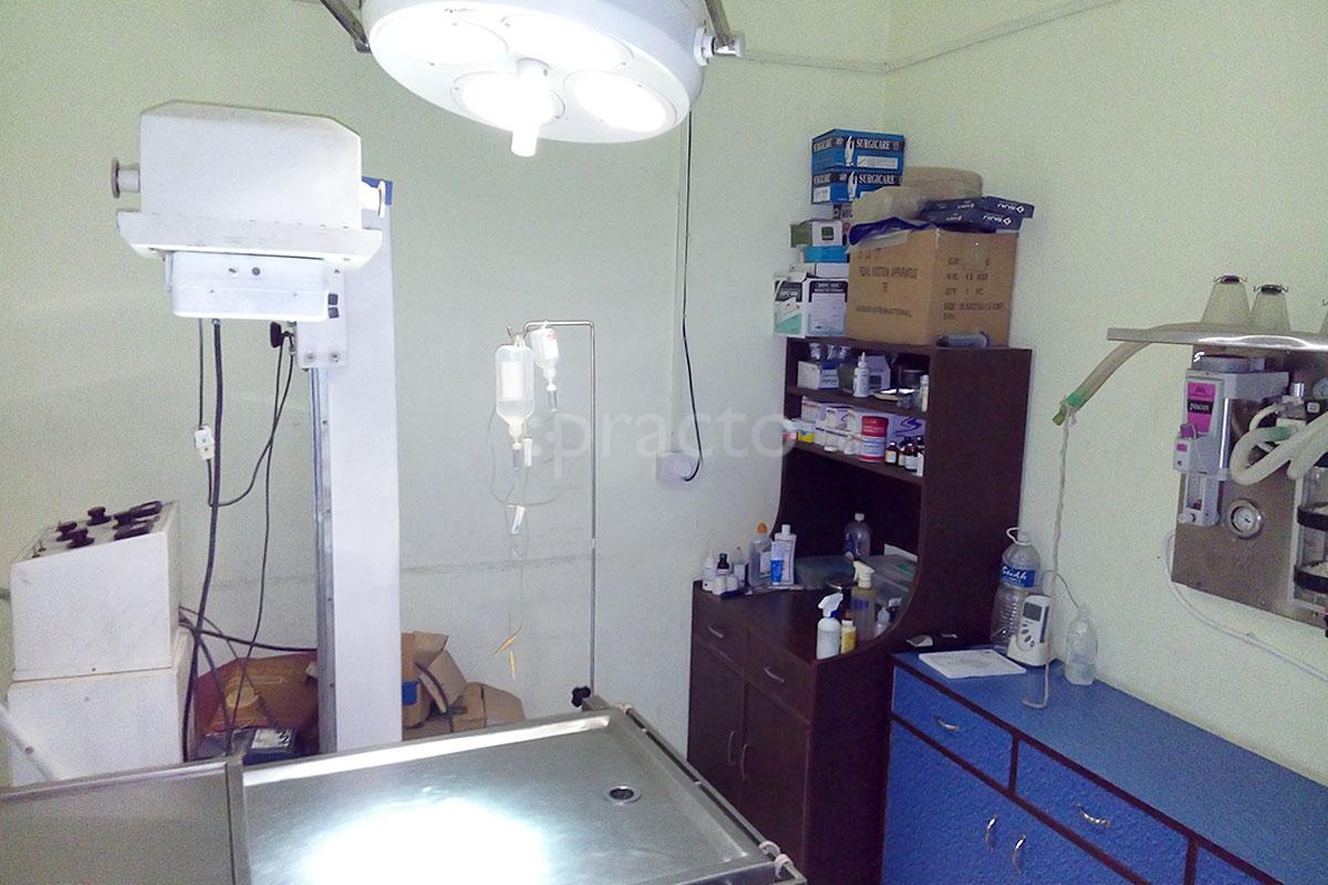 Operation Theatre at Dr. Ruhil's Pet Clinic South City-II Gurgaon