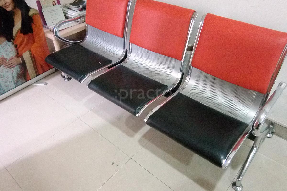 Waiting Area at Dr. Sapna Paliwal's Chamber Nirman Vihar Delhi