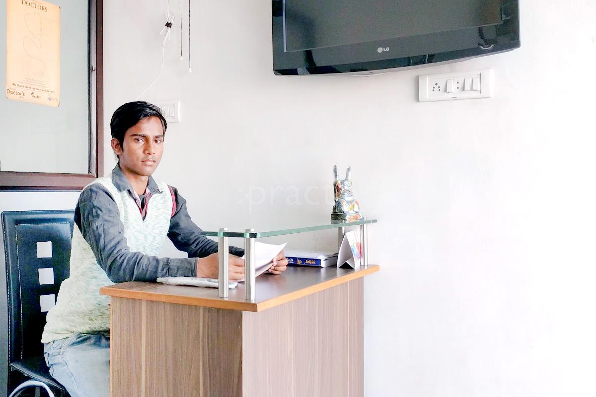 Reception at Dr Sharma Dental Clinic Jhotwara Jaipur