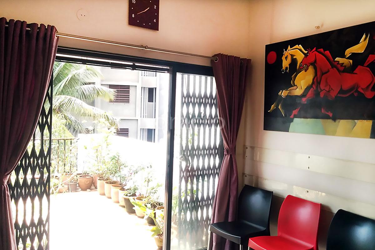 Entrance at Dr. Shilpa Kelkar's Homoeopathic Clinic Deccan Gymkhana Pune