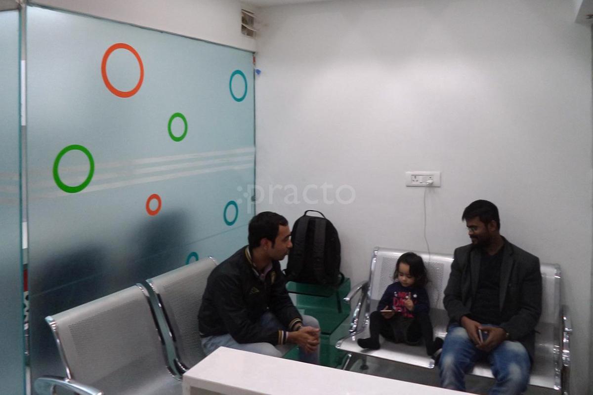 Waiting Area at Dr. Simran's Dental and Implant Centre Indirapuram Ghaziabad