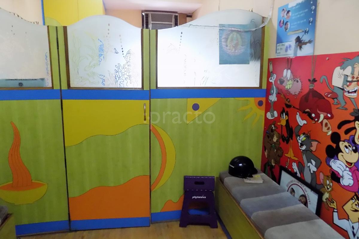 Waiting Area at Dr. Sricha Sharma Child Clinic Dwarka Sector 11 Delhi