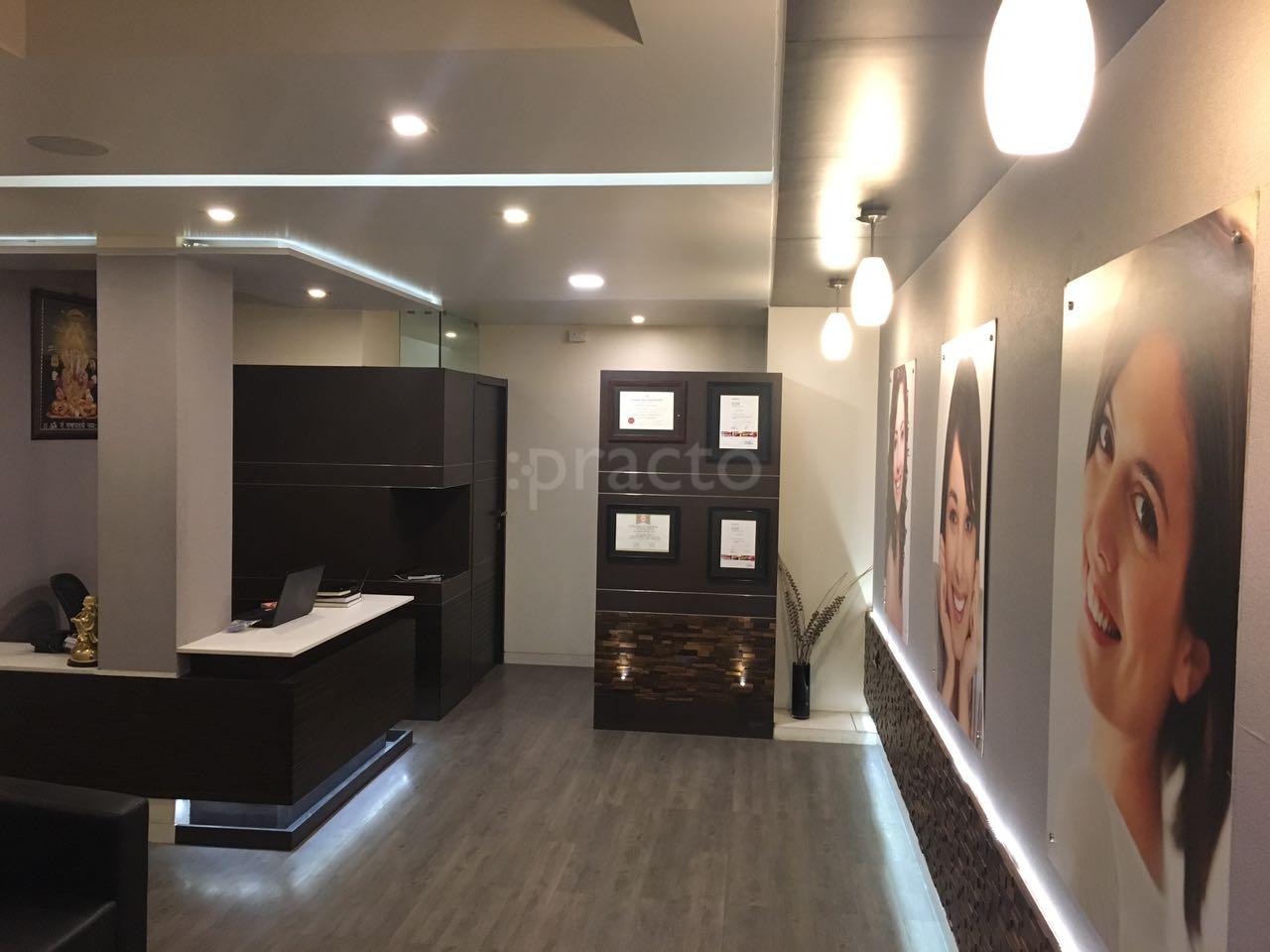 Reception at Dr. Survashe's Micro - Dentistry Clinic Aundh Pune
