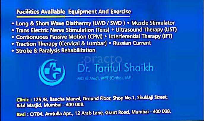 DR.TARIFUL SHAIKH Grant Road Mumbai