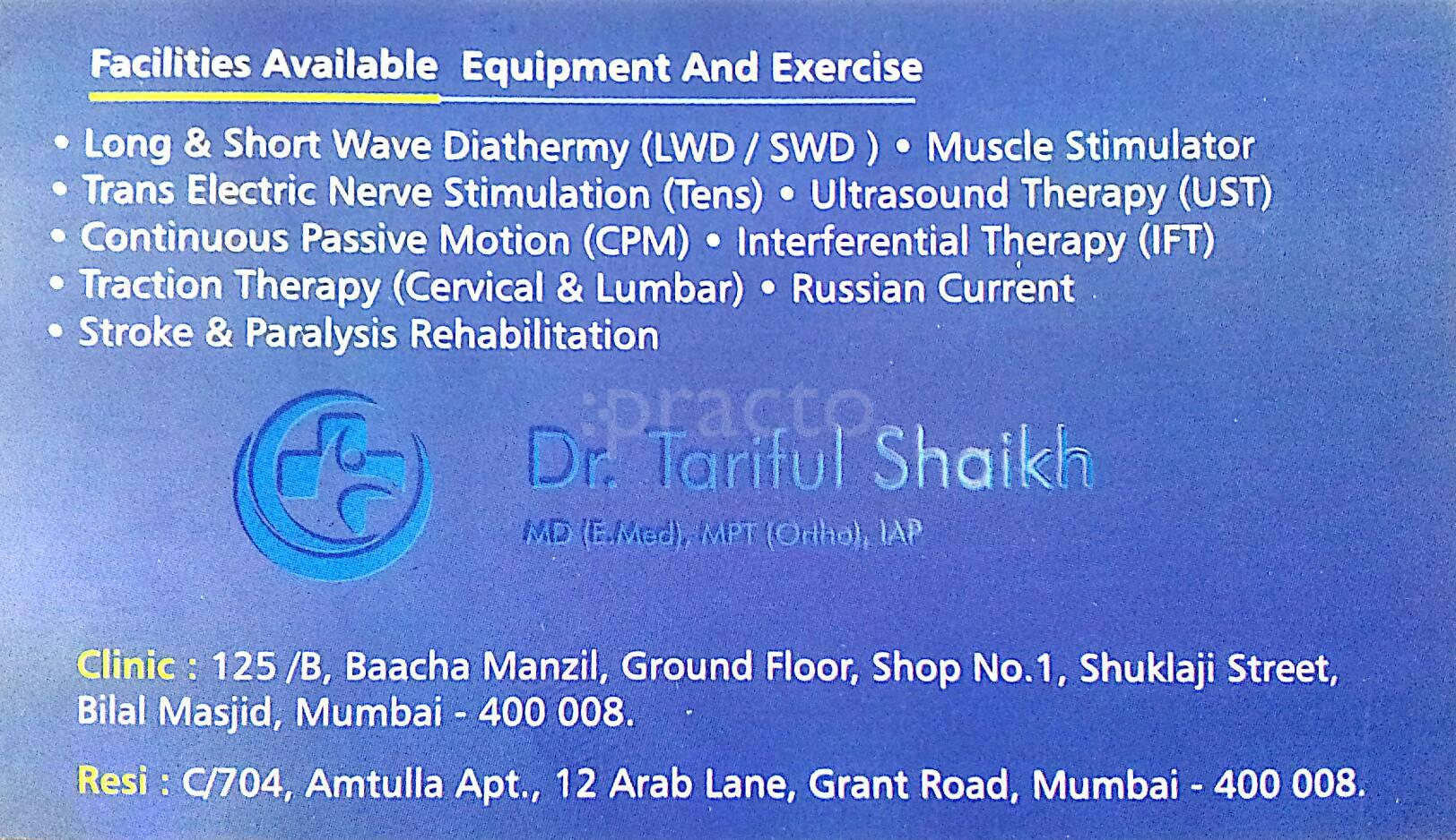 DR.TARIFUL SHAIKH Grant Road Mumbai