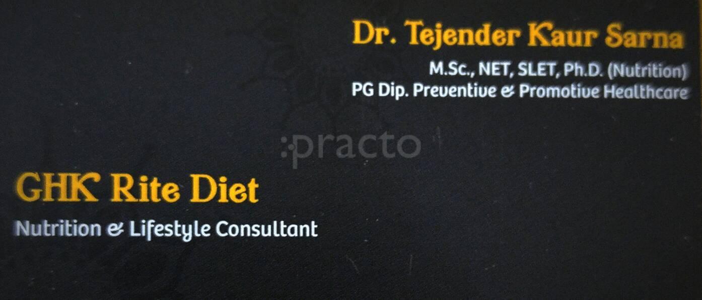 Dr. Tejender Kaur Sarna Clinic Goregaon East Mumbai