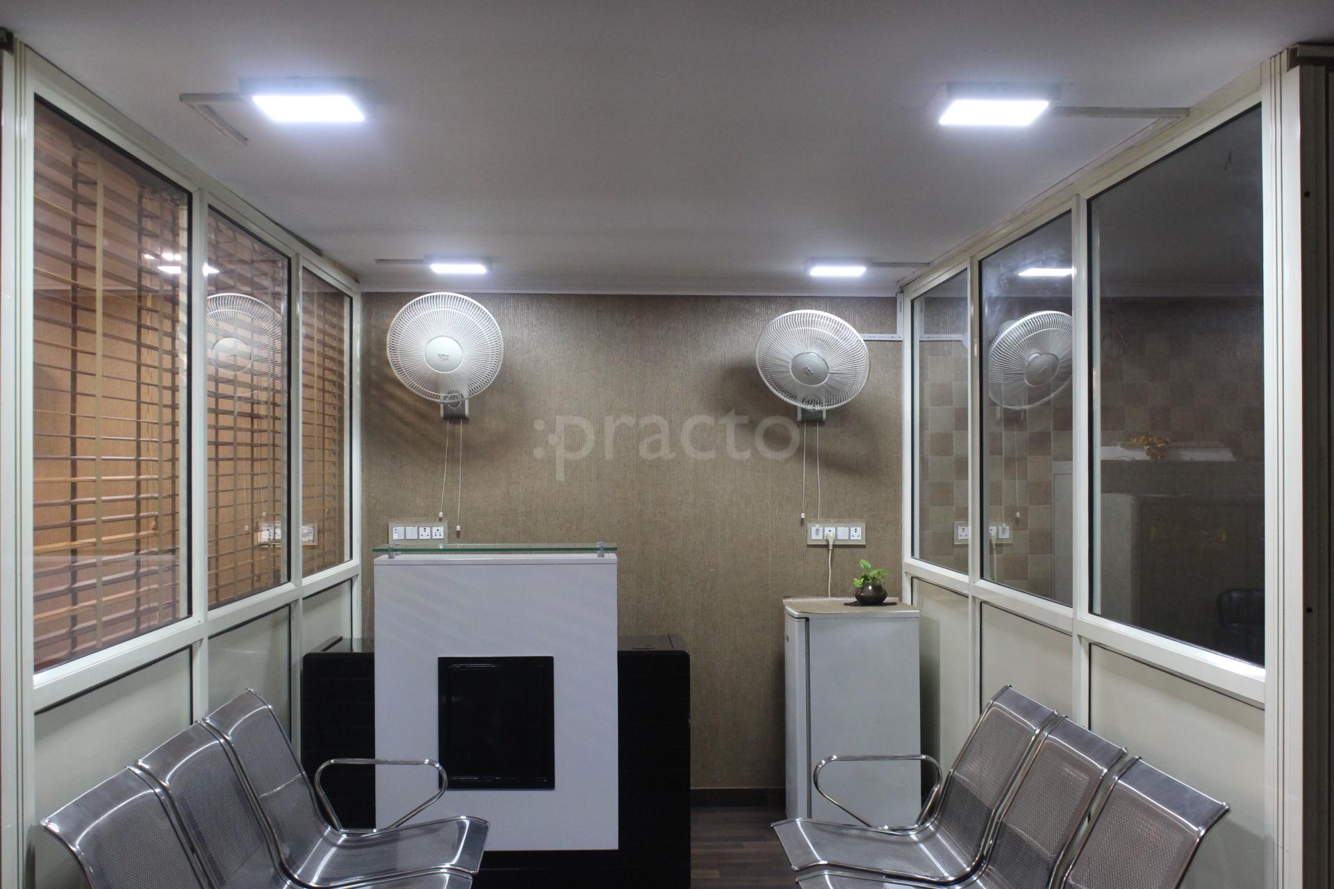 Reception at Govinda Healthcare Superspeciality Clinic Karol Bagh Delhi