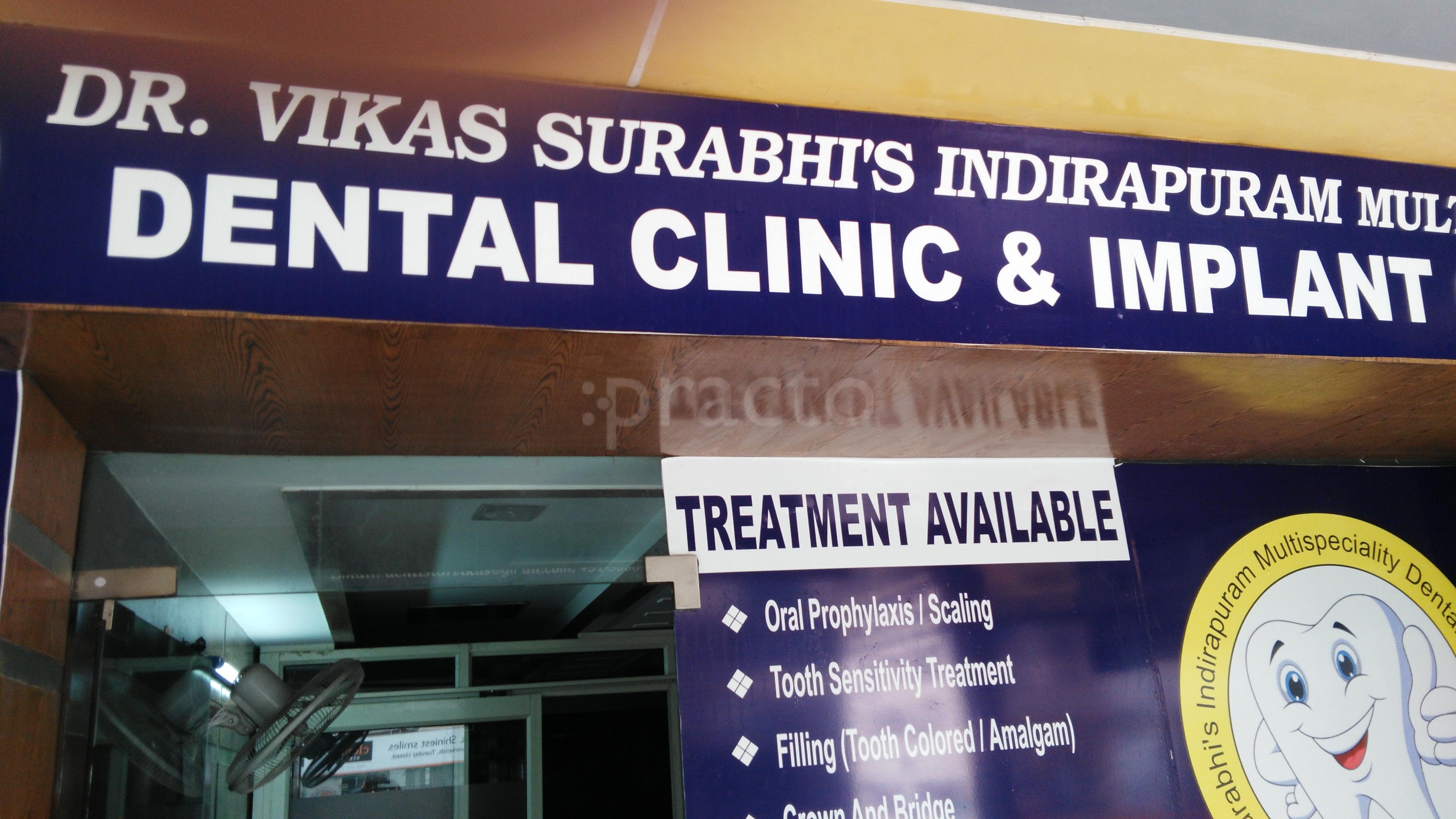 Entrance at Dr.Vikas Surabhi's Dental and Implant Centre Vasundhara Ghaziabad