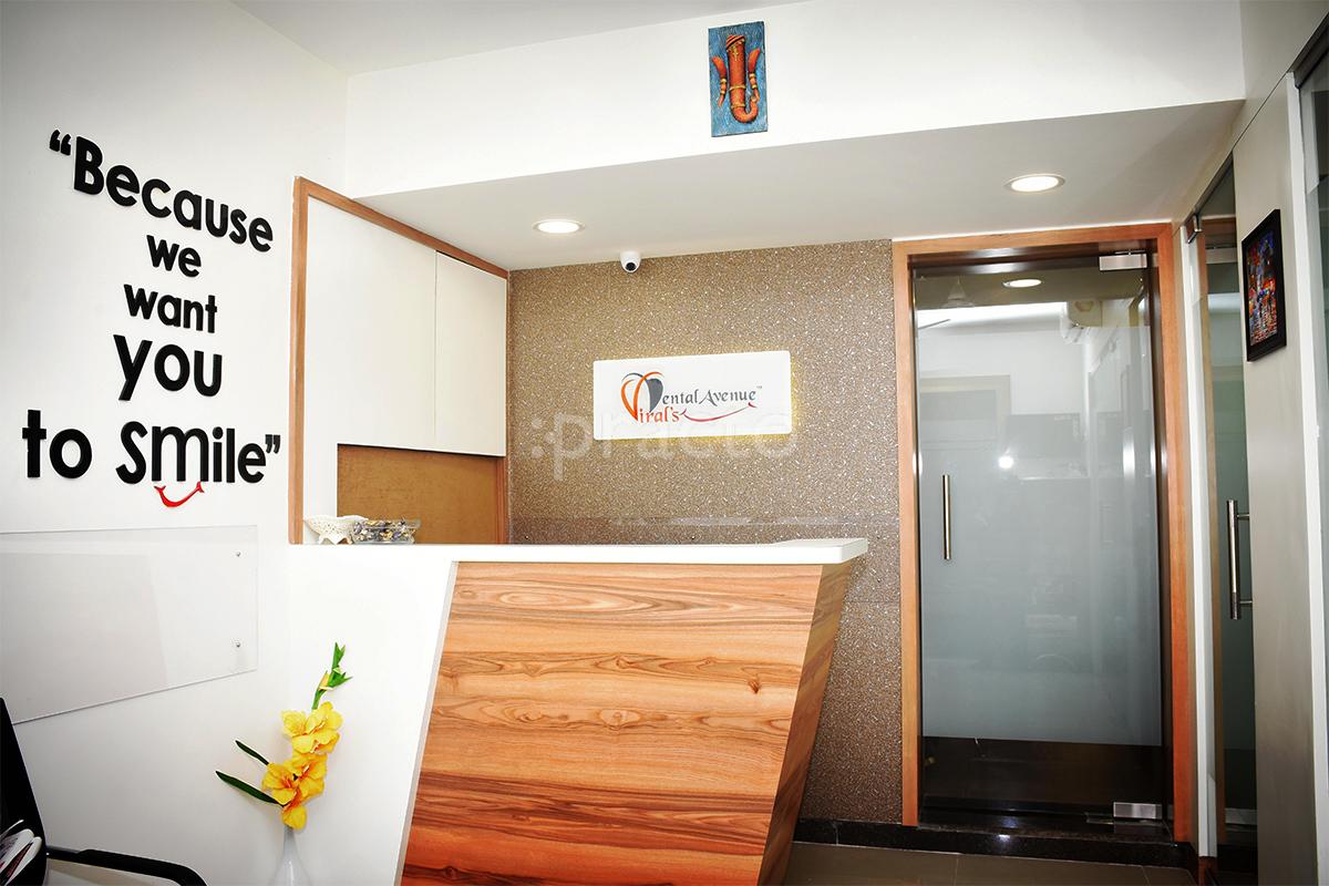 Reception at Dr Viral's Dental Avenue Mulund West Mumbai