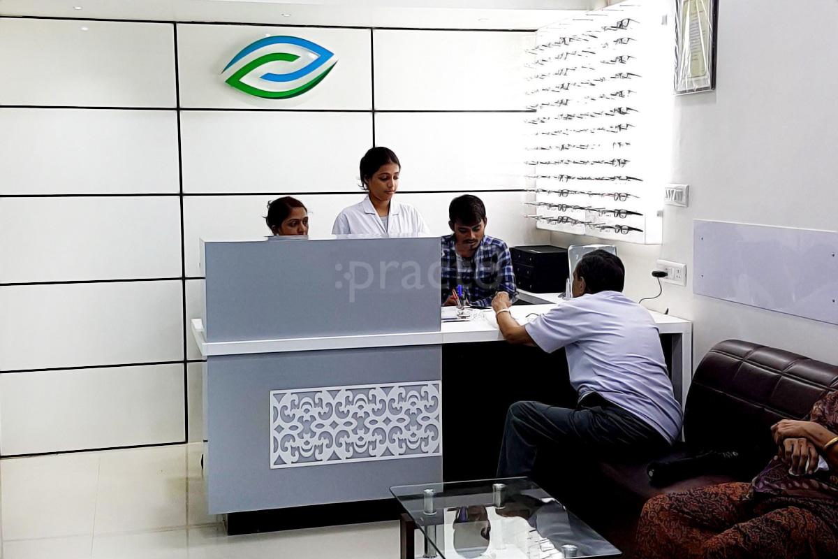 Reception at Drashti Eye Hospital Kharghar Navi Mumbai