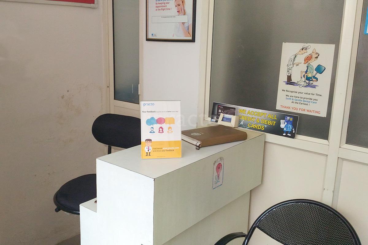 Reception at Elite Multi Speciality Dental Clinic JP Nagar Bangalore