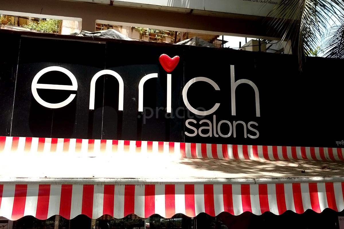 Entrance at Enrich Salon Kandivali West Mumbai